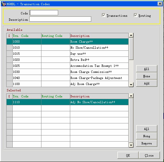 Opera Reservations Routing 第三章 预 订 Reservation - 《酒店管理系统 Opera PMS》 - 融媒体云教材(Yunjiaocai.CN)